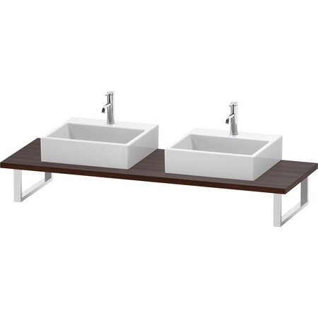 Duravit L-Cube Console Chestnut Dark LC107C05353